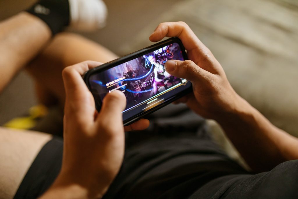 Gaming on Phone